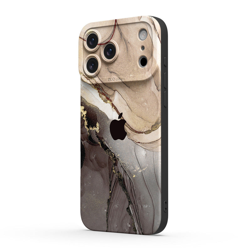 Elegant Brown - iPhone Silicone Case