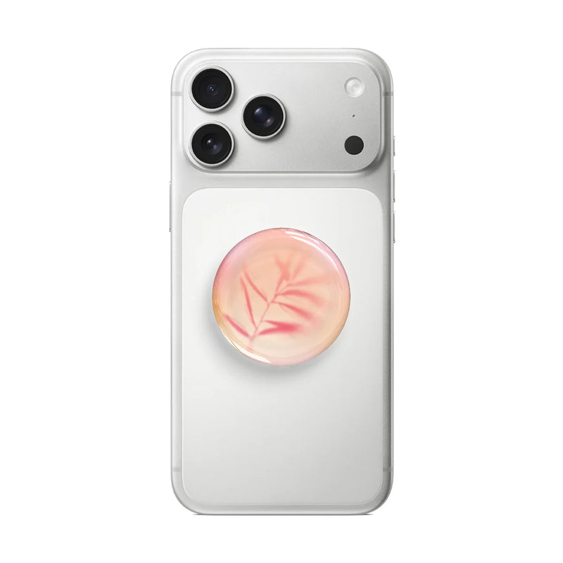 Pink Leaf - MagSafe AirBag Grip
