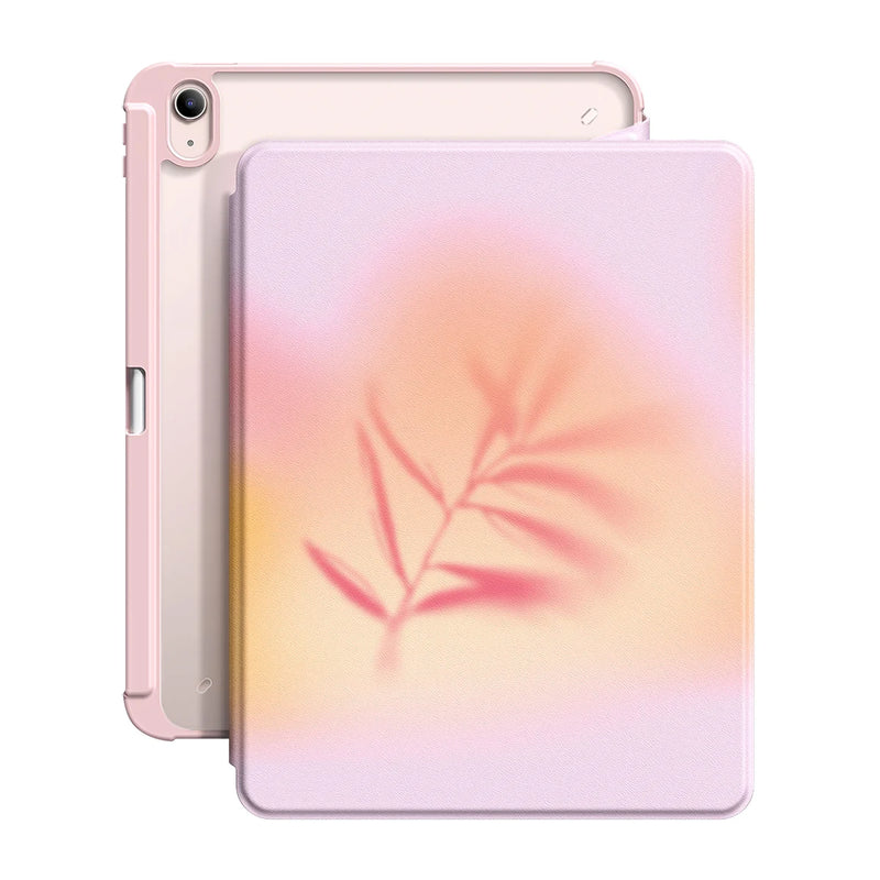 Pink Leaf - iPad Case