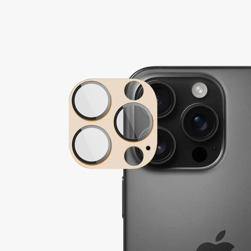 Gold - Aluminum Alloy Camera Protective Film