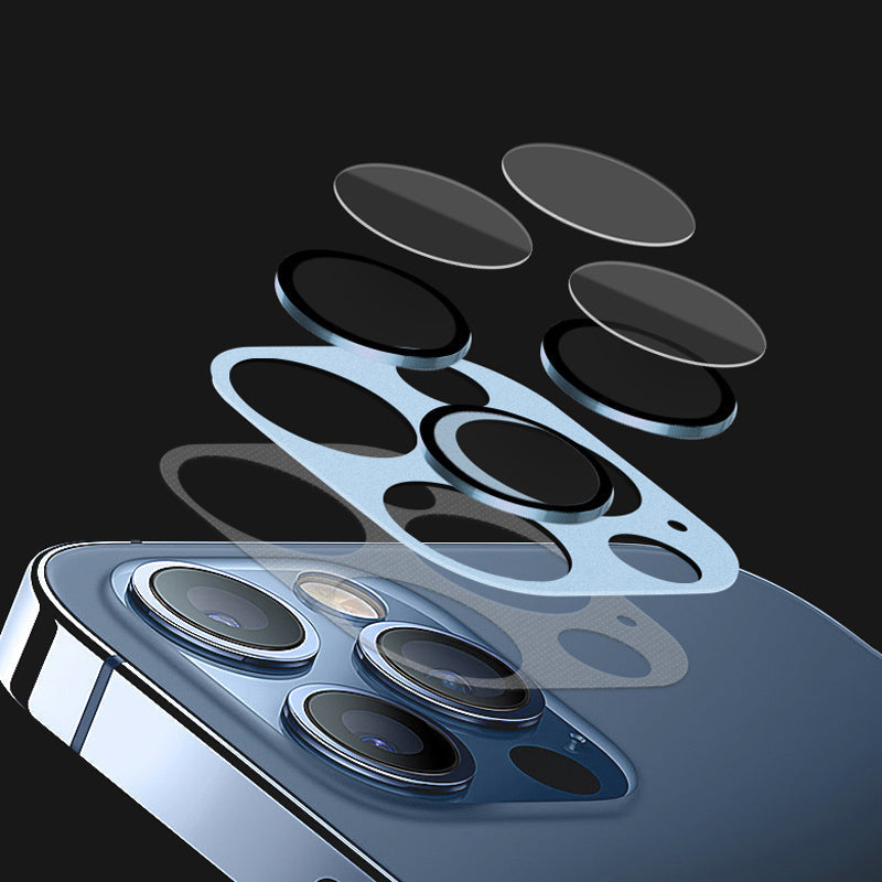 Deep Purple - Aluminum Alloy Camera Protective Film