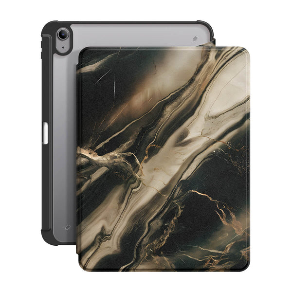 Gilded Black - iPad Snap 360° Stand Impact Resistant Case