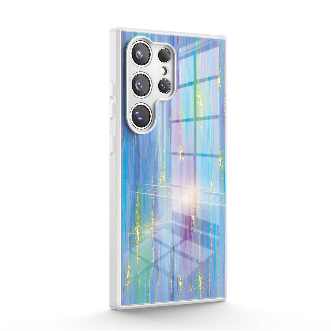 Grijze Lotus - Samsung hoesje