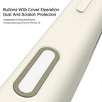 Retro White - iPhone Case