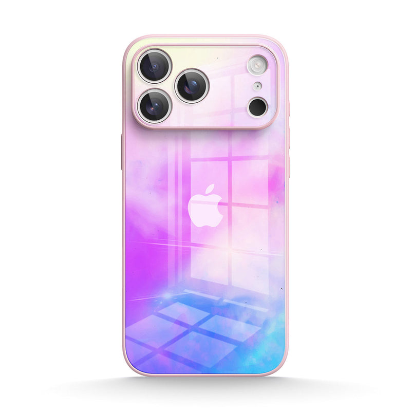 Pink Purple Fantasy - iPhone Glass Case