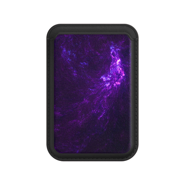 Purple Lifeform - iPhone Leather Wallet