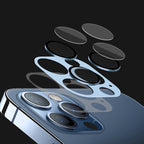 Black - Aluminum Alloy Camera Protective Film