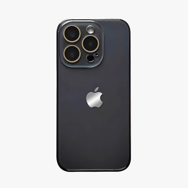 Zilver Wit - iPhone Case (Lensbescherming)