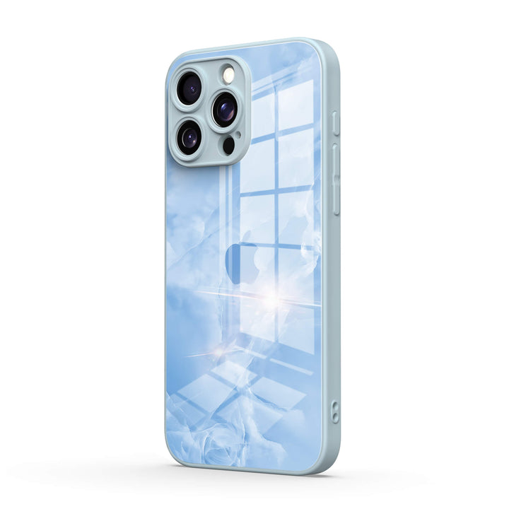 Ice Crack Blue - iPhone Case