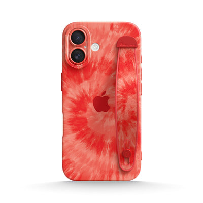 Scarlet Glow - iPhone Wrist Strap Case
