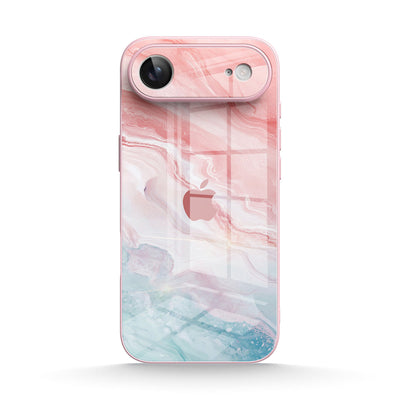 Peach Pink Jade - iPhone Glass Case