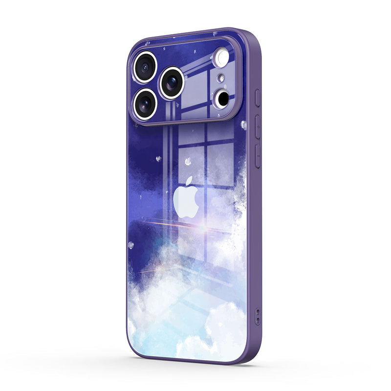 Drifting In The Clouds - iPhone Glass Case