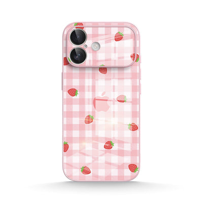 Sweet Strawberry - iPhone Glass Case