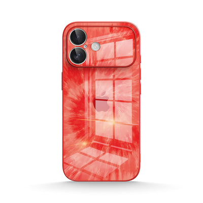 Scarlet Glow - iPhone Glass Case