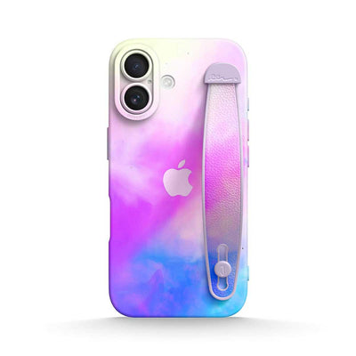 Pink Purple Fantasy - iPhone Wrist Strap Case