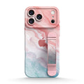 Peach Pink Jade - iPhone Wrist Strap Case
