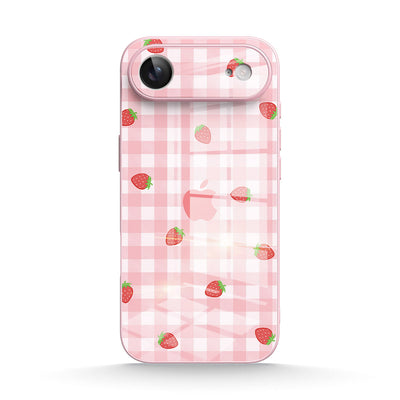 Sweet Strawberry - iPhone Glass Case
