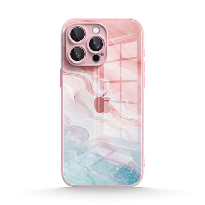 Peach Pink Jade - iPhone Glass Case