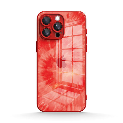Scarlet Glow - iPhone Glass Case