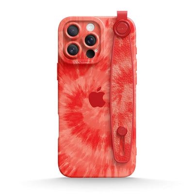 Scarlet Glow - iPhone Wrist Strap Case