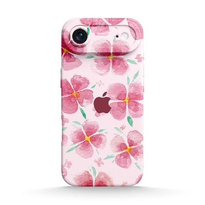 Pink Peach Blossom - iPhone Silicone Case