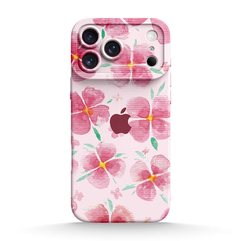 Pink Peach Blossom - iPhone Silicone Case