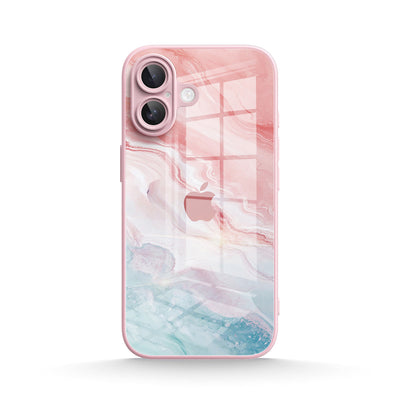 Peach Pink Jade - iPhone Glass Case