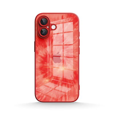 Scarlet Glow - iPhone Glass Case