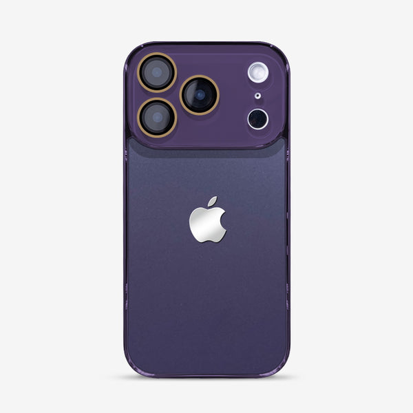 Zilver Wit - iPhone Case (Lensbescherming)
