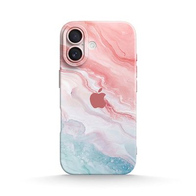 Peach Pink Jade - iPhone Silicone Case