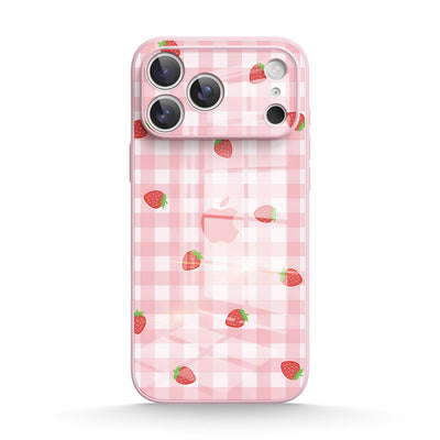 Sweet Strawberry - iPhone Glass Case