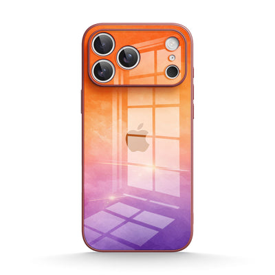 Sunset Color - iPhone Glass Case