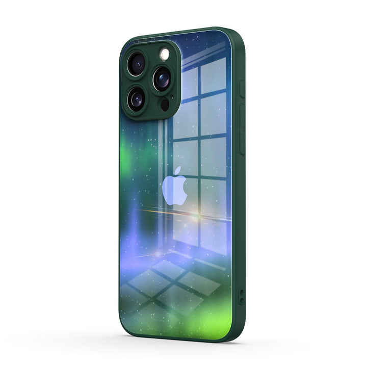 Optical Magnetic-Purple Green - iPhone Case