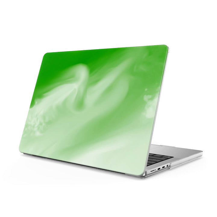 Green White - Macbook Case