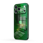 Night Star Green - iPhone Glass Case