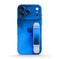 Blue Object - iPhone Wrist Strap Case