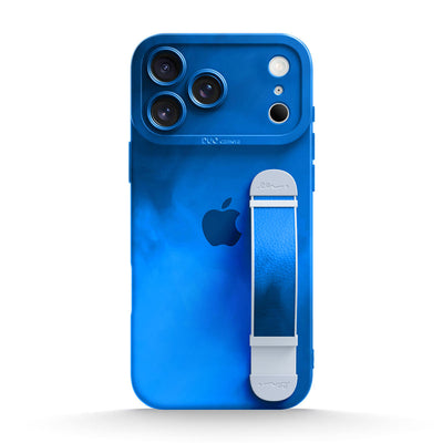 Blue Object - iPhone Wrist Strap Case