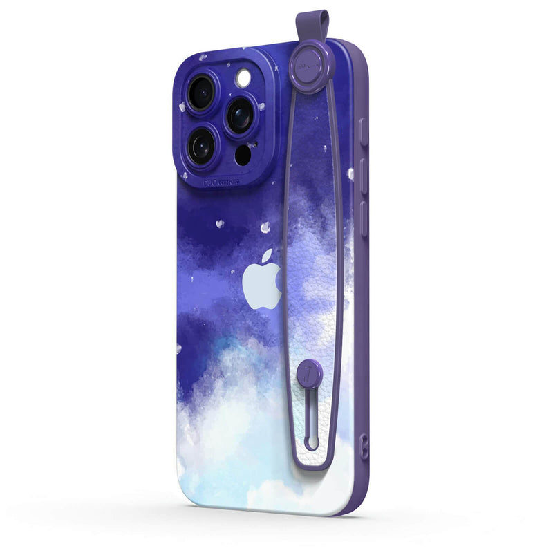 Drifting In The Clouds - iPhone Wrist Strap Case