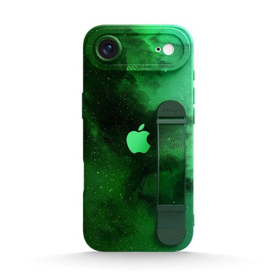 Night Star Green - iPhone Wrist Strap Case