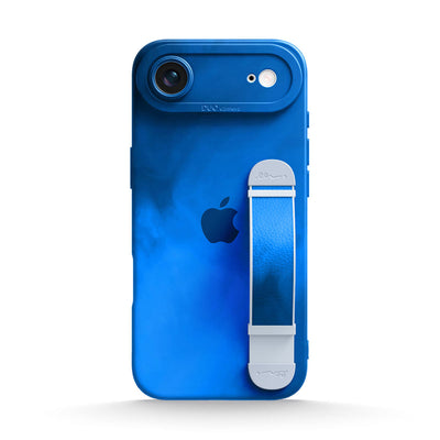 Blue Object - iPhone Wrist Strap Case