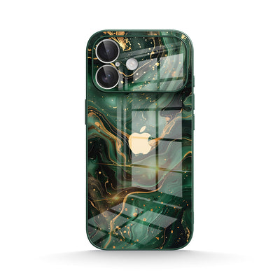 Gilded Green - iPhone Glass Case