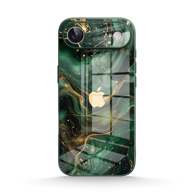Gilded Green - iPhone Glass Case