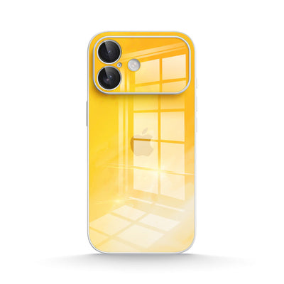 Bright Yellow - iPhone Glass Case