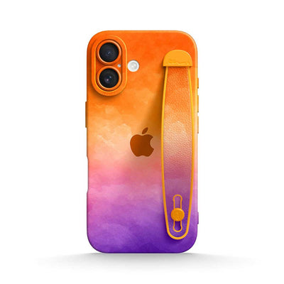 Sunset Color - iPhone Wrist Strap Case