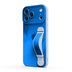 Blue Object - iPhone Wrist Strap Case