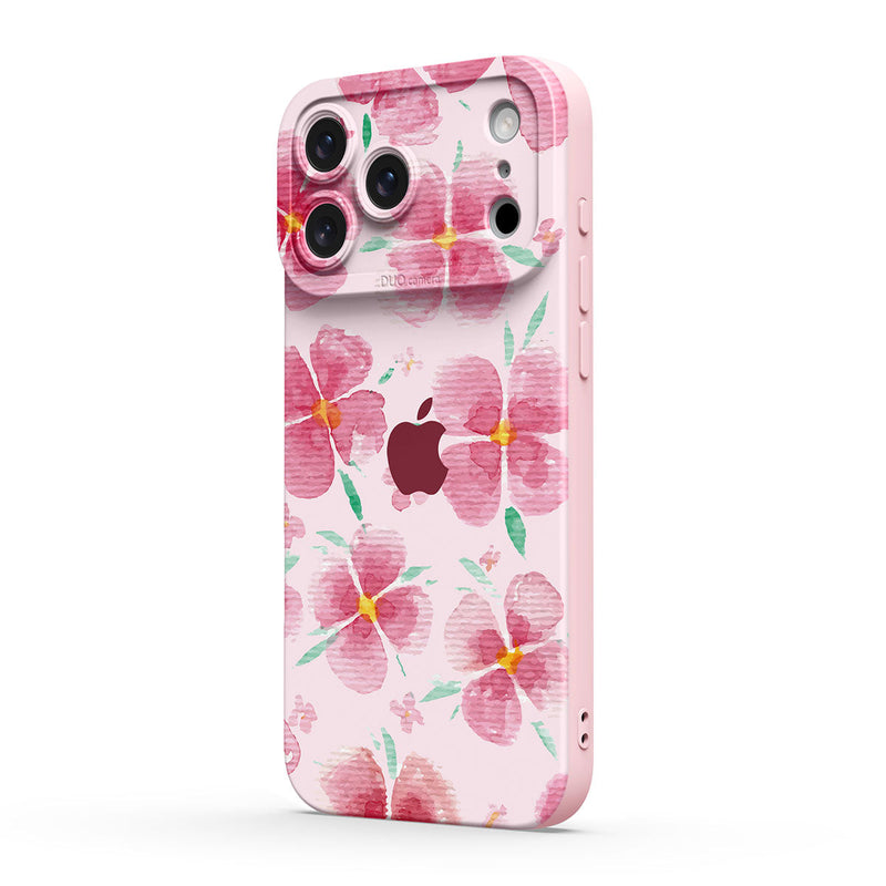Pink Peach Blossom - iPhone Silicone Case