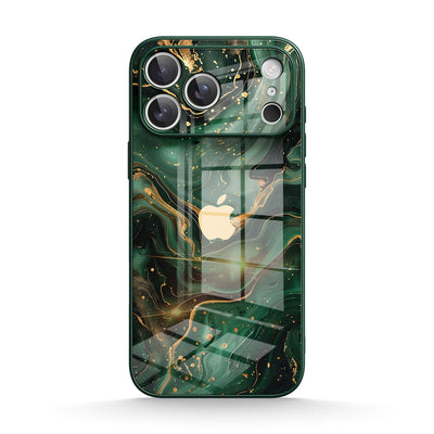Gilded Green - iPhone Glass Case