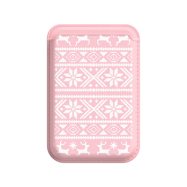 Knitted Christmas - iPhone Leather Wallet