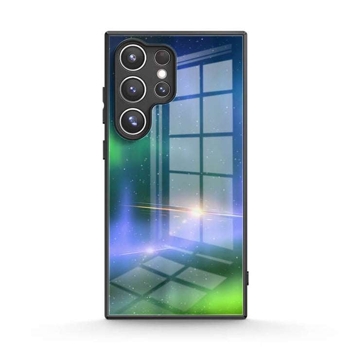 Optical Magnetic-Purple Green - Samsung Case