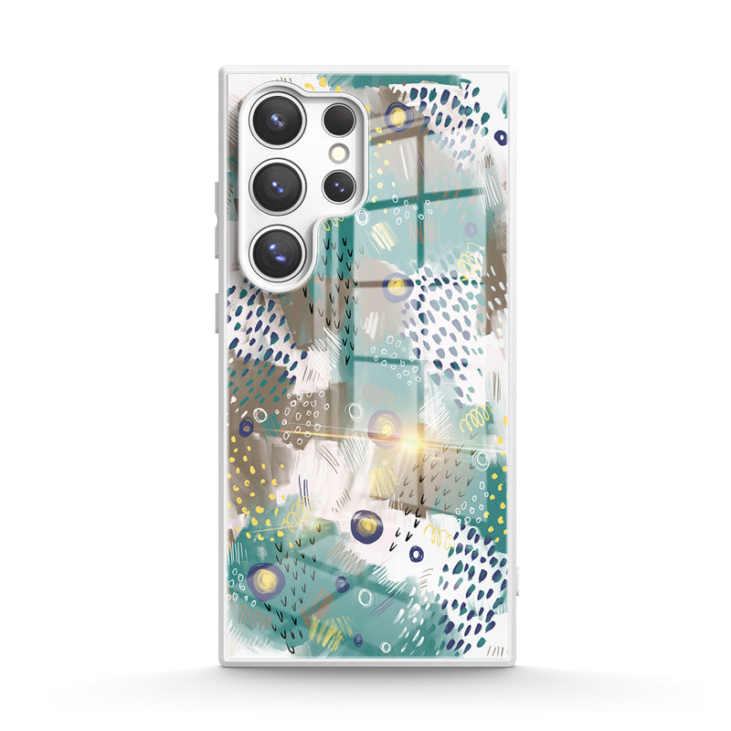 Dansende pauw - Samsung hoesje